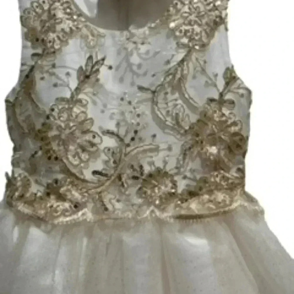 Biscotti‎ Collection Princess Dress White And Gold Girls Size 6 NWT - Picture 2 of 12